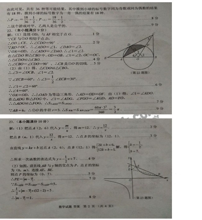 2016ɽ�������п���ѧ���⼰��