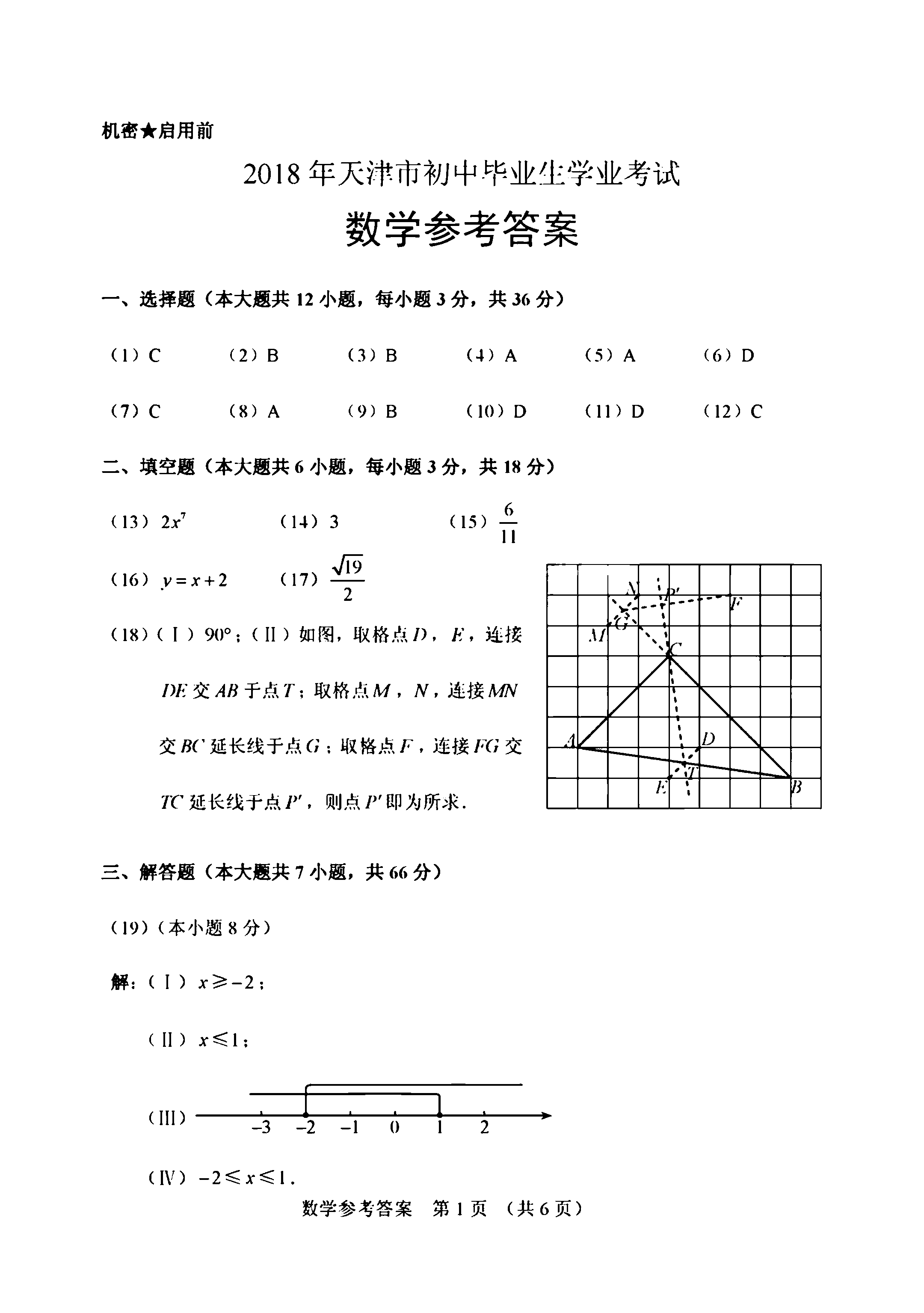 2018������п���ѧ���⼰�𰸽���