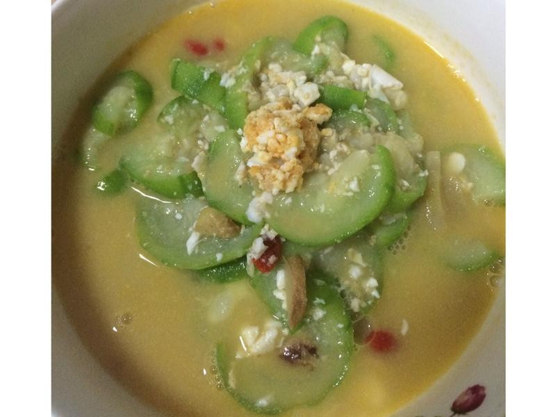 丝瓜咸蛋的做法