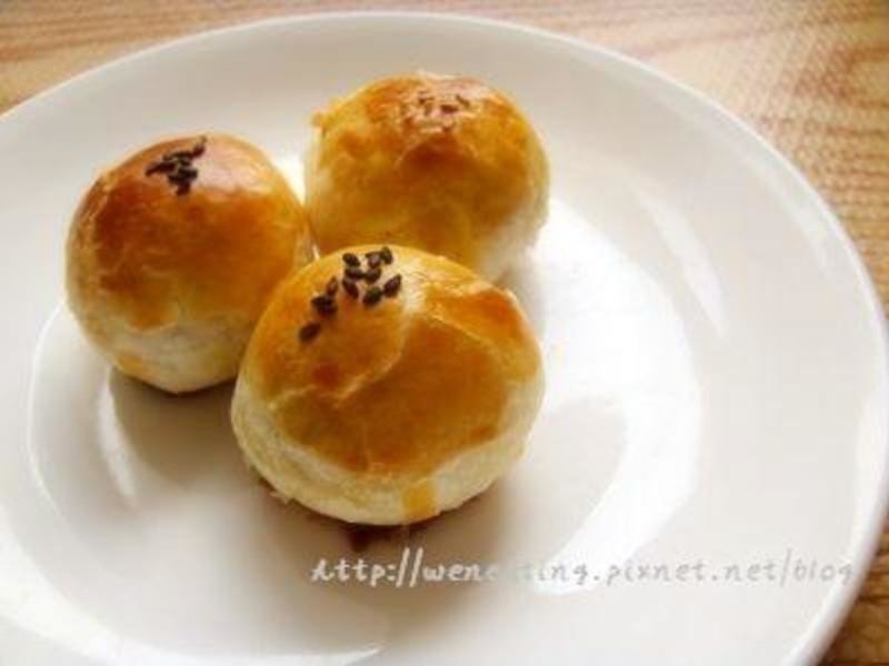 【阿不厨房】小烤箱做蛋黄酥的做法