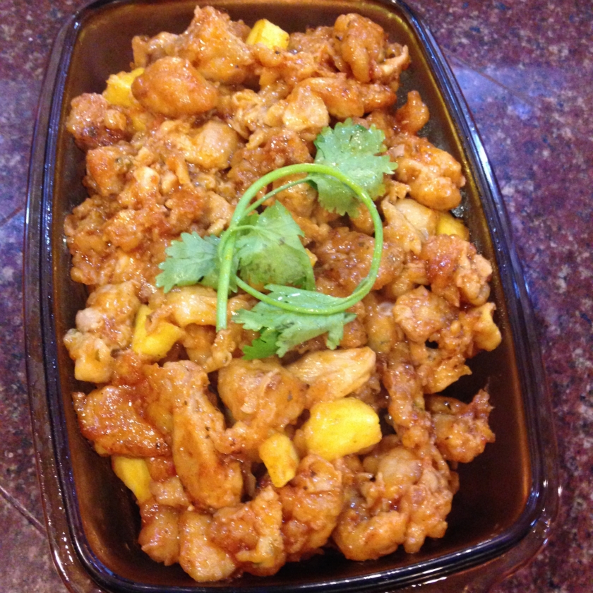 酸甜菠萝鸡的做法