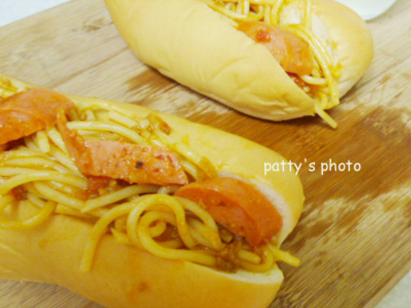 —蕃茄肉酱义大利面堡的做法