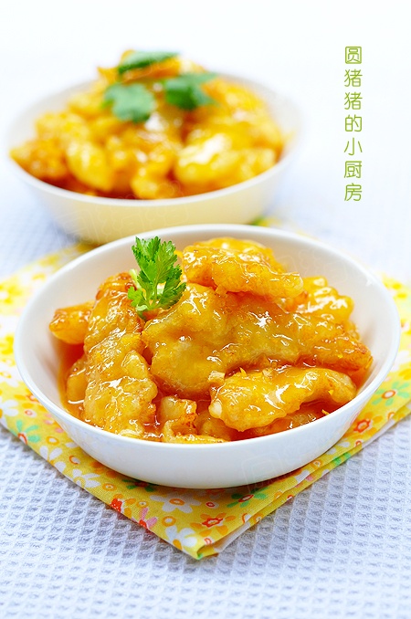 橙香鱼块(18个月以上宝宝)的做法