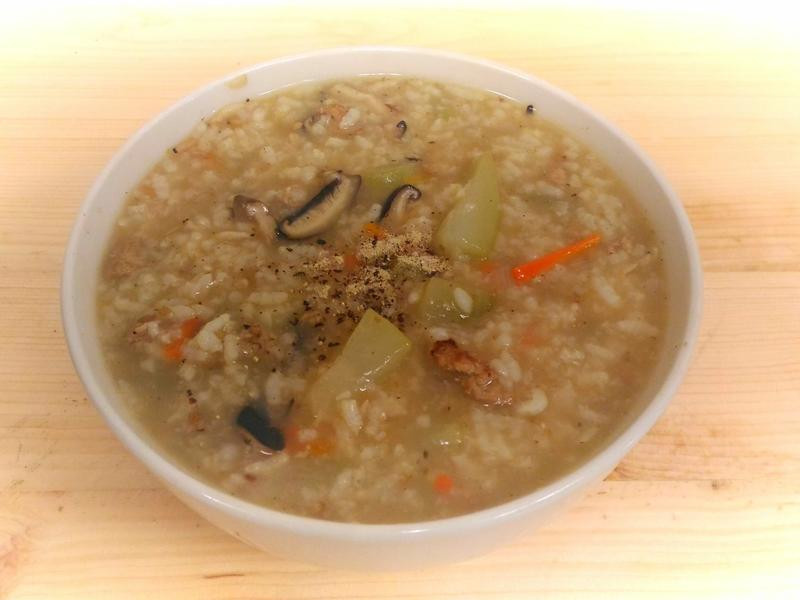 台式蒲瓜咸粥的做法