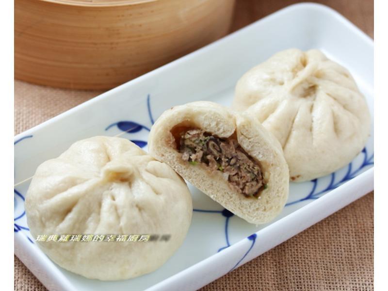 鹿港名产~香菇葱花肉包的做法