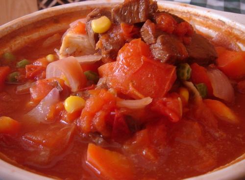 多彩番茄牛腩肉的做法