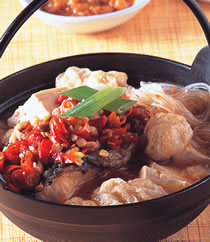 剁辣椒鱼锅的做法