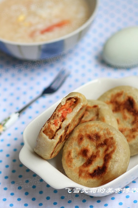 胡萝卜肉末饼的做法