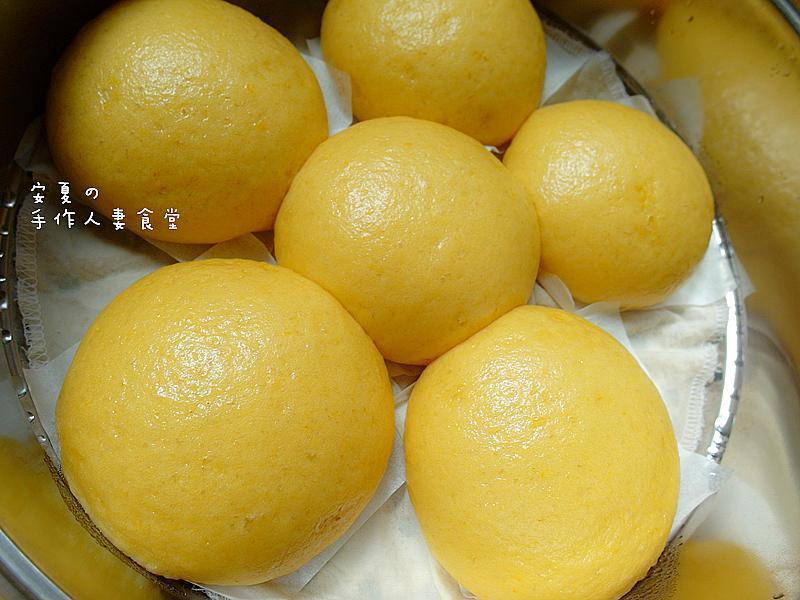 金薯馒头的做法