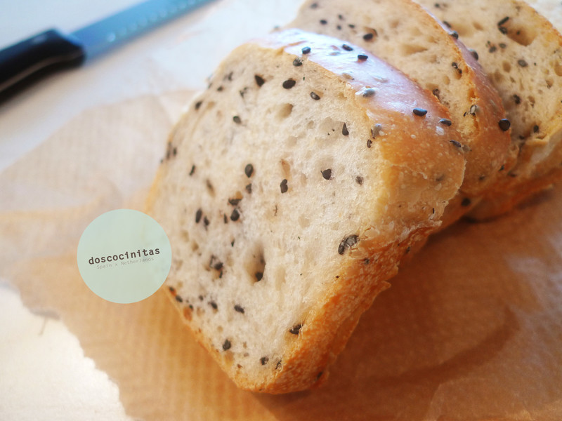 脆皮芝麻小土司的做法