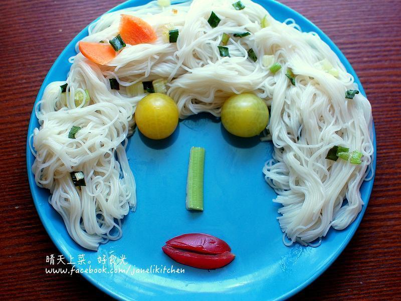 5分钟完成葱油拌面线的做法