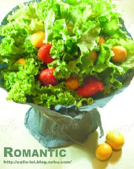 用蔬菜水果做美丽插花,点亮你的餐桌的做法