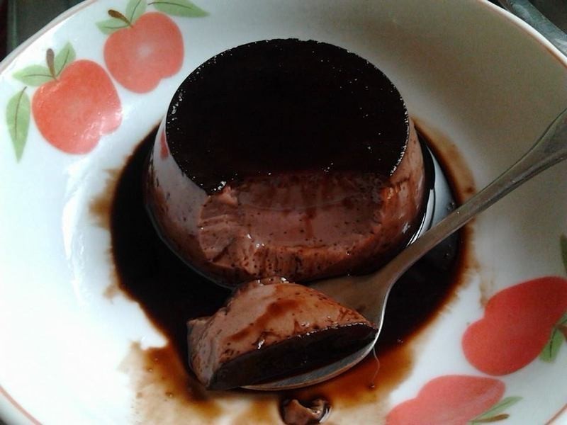 可可鸡蛋布丁(电锅板)的做法