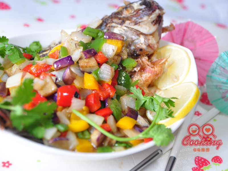 【ZAWAT深平底锅】五彩糖醋鱼的做法