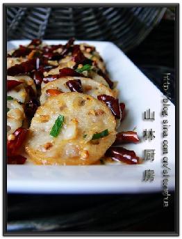 香辣藕夹的做法