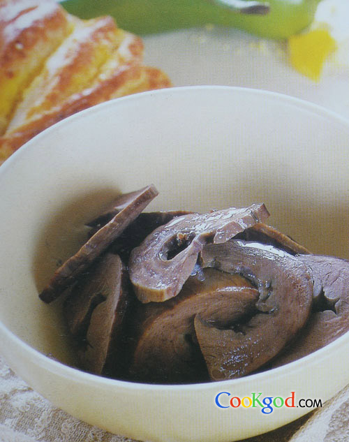 酱香猪心的做法