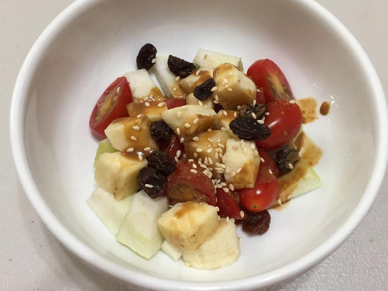 豆腐乳水果沙拉的做法