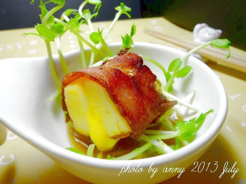 【桂冠夏至凉拌】芙蓉培根卷沙拉VS.芙蓉培根起司堡的做法