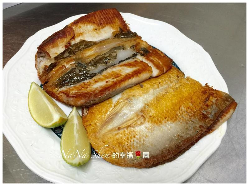 健康无油【香煎虱目鱼肚】的做法