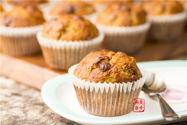 巧克力香蕉马芬 附视频的做法