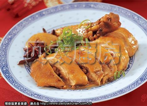 四香茶卤鸡的做法