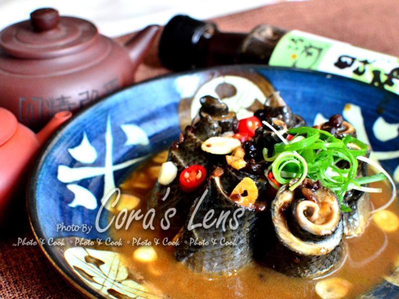 豆豉虱目鱼皮花卷【淬酿开运年菜】的做法