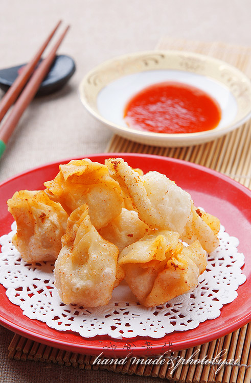 家宴惊呼指数最高的私房经典——酥炸龙头鱼云吞的做法