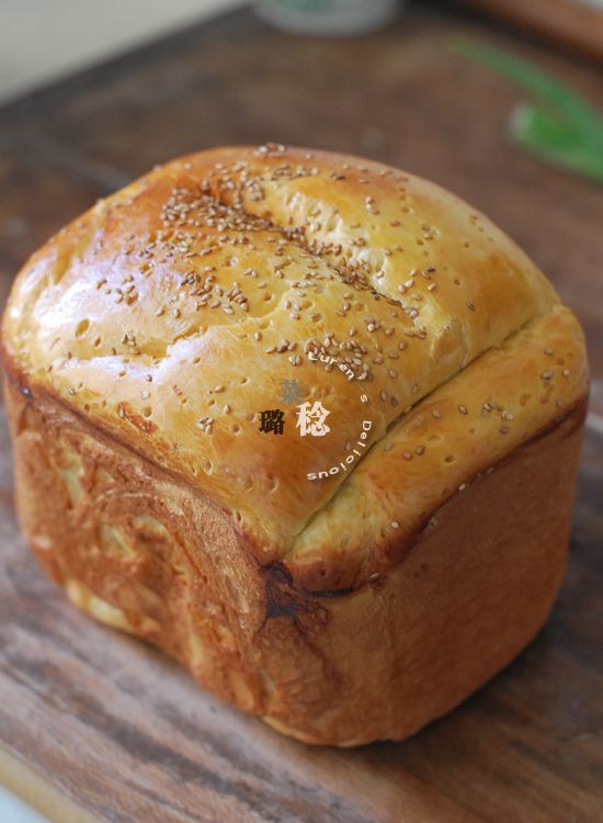 第一次尝试【100%中种土司】的做法