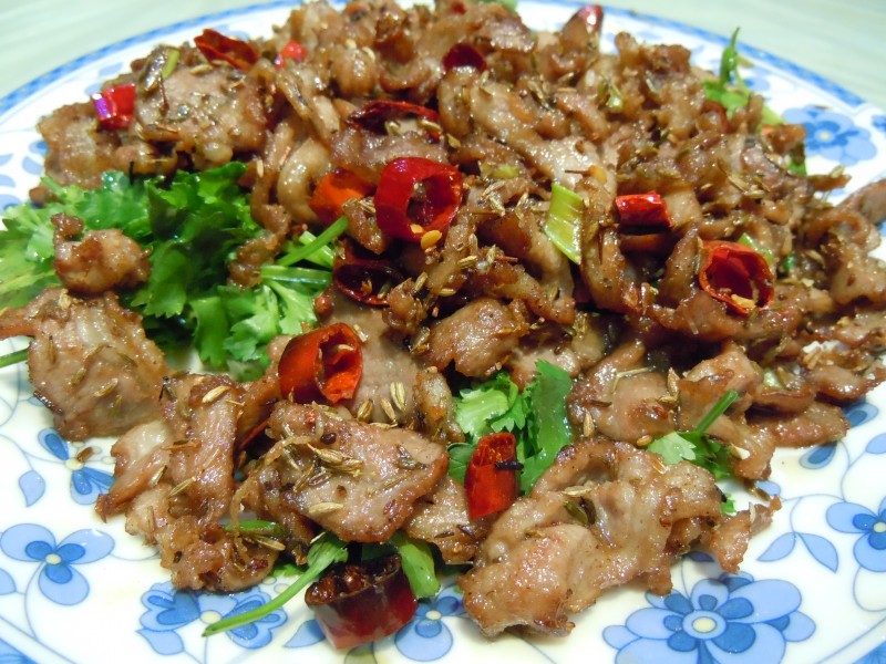 孜然羊肉的做法