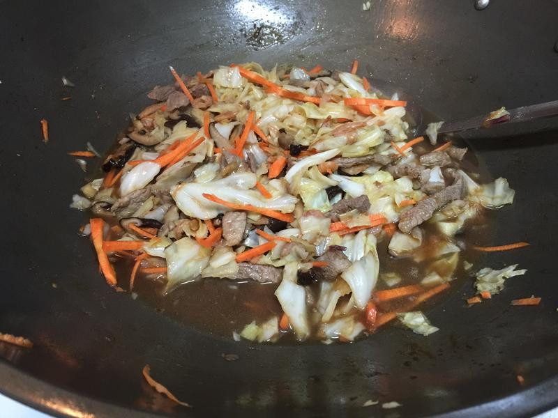 台湾正统小吃米粉炒的做法