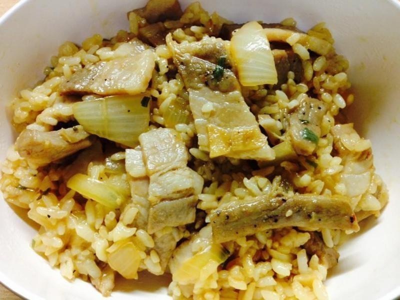 日式洋葱猪肉拌/丼饭的做法