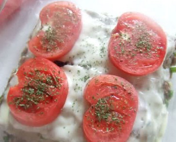 肉糜西红柿二重蒸的做法