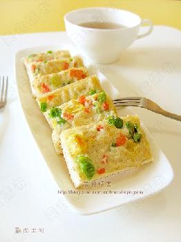 鸡肉土司的做法