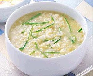 肉末菜粥的做法