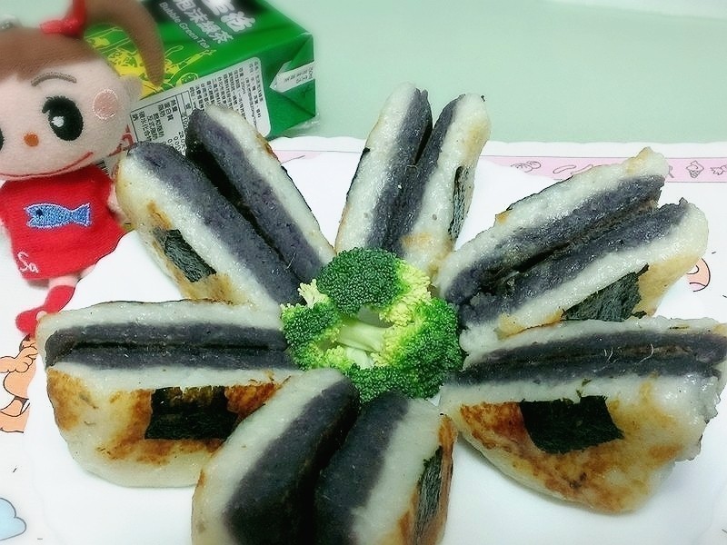 双色薯泥的做法