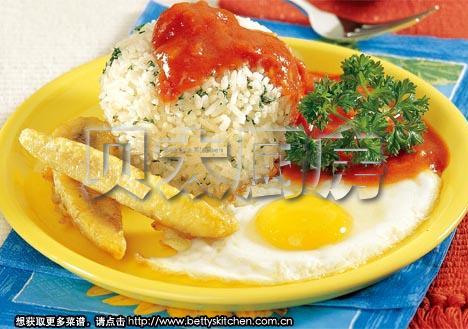 古巴米饭的做法