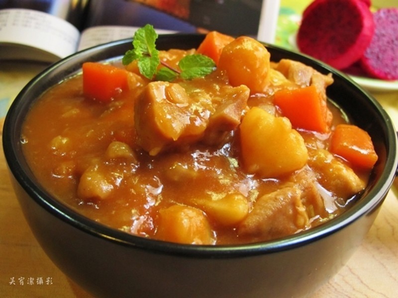 苹果咖哩鸡的做法
