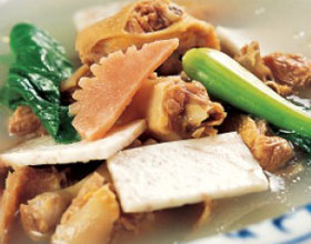 芋艿清汤鸭的做法