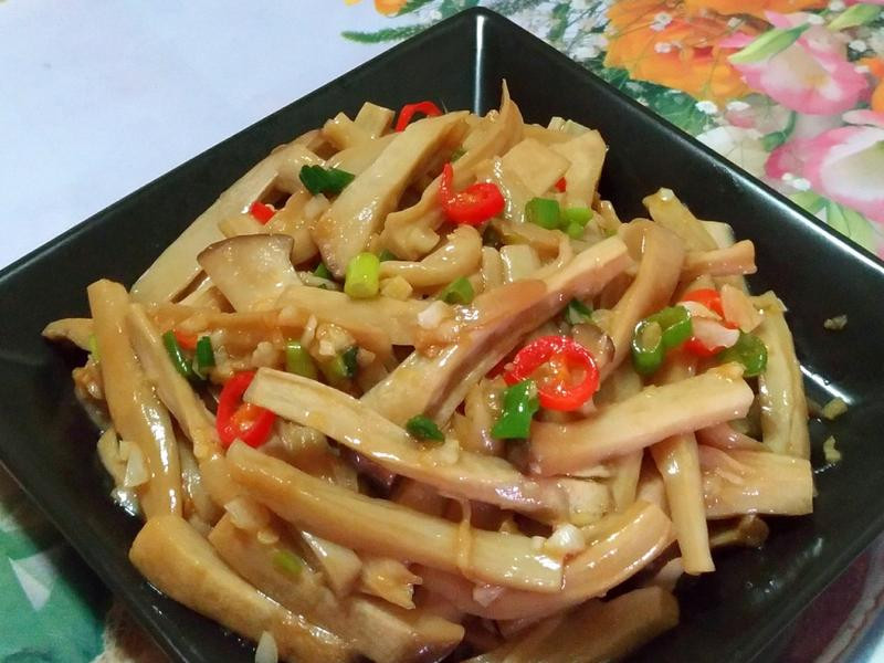 酱拌杏鲍菇的做法