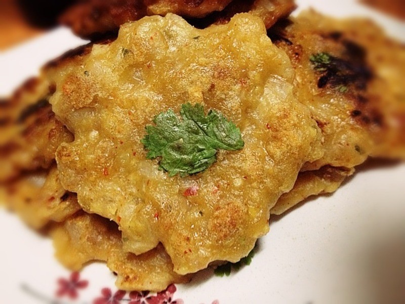 《绿豆绞肉煎饼》---韩式料理的做法