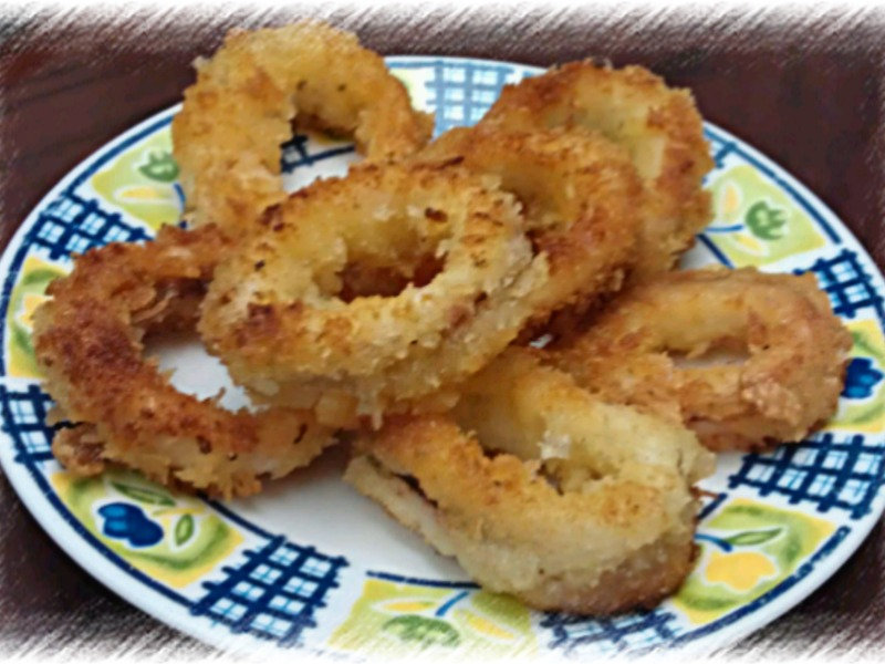 酥炸鱿鱼圈的做法