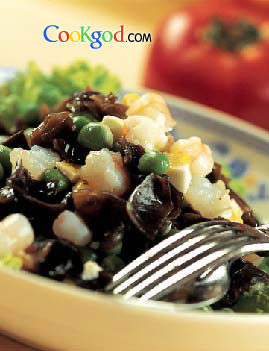 咸蛋虾仁的做法