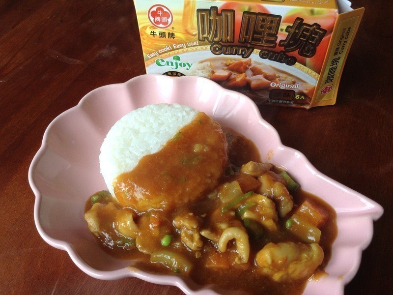 山药咖哩饭的做法