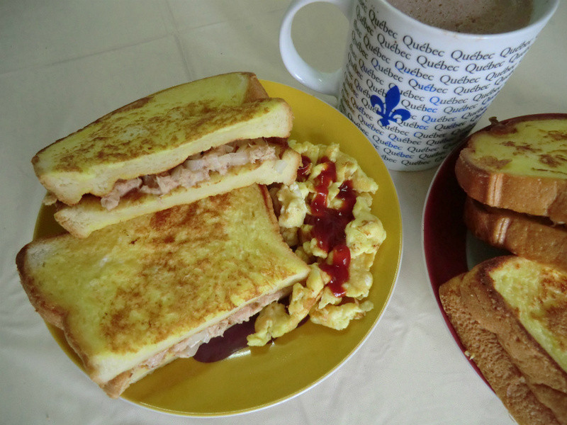 鲔鱼土司的做法