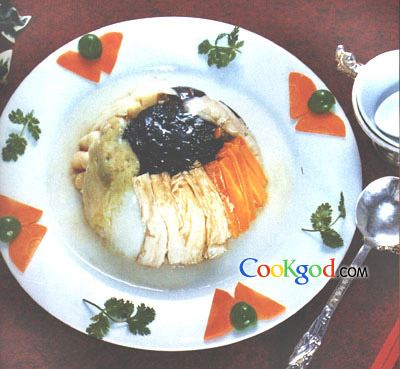 银菊汤丸的做法