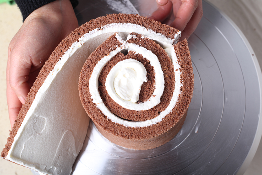 可可漩涡蛋糕的做法