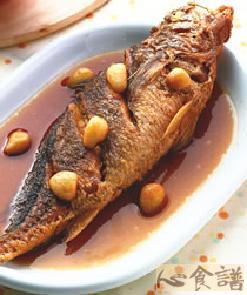 蒜子烧黄鱼的做法