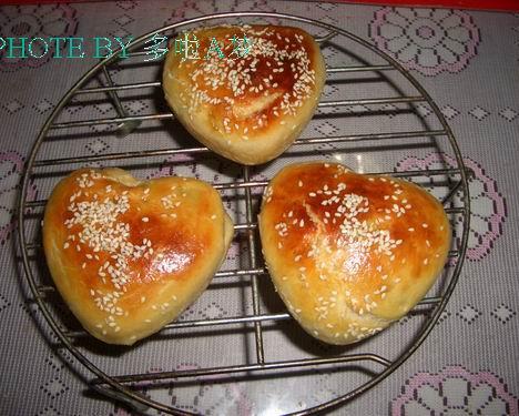 情人节-心形香蕉面包的做法