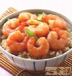 虾仁饭的做法