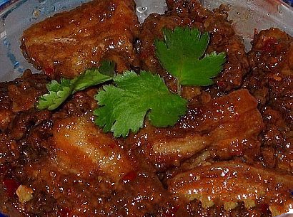 红薯粉蒸肉的做法